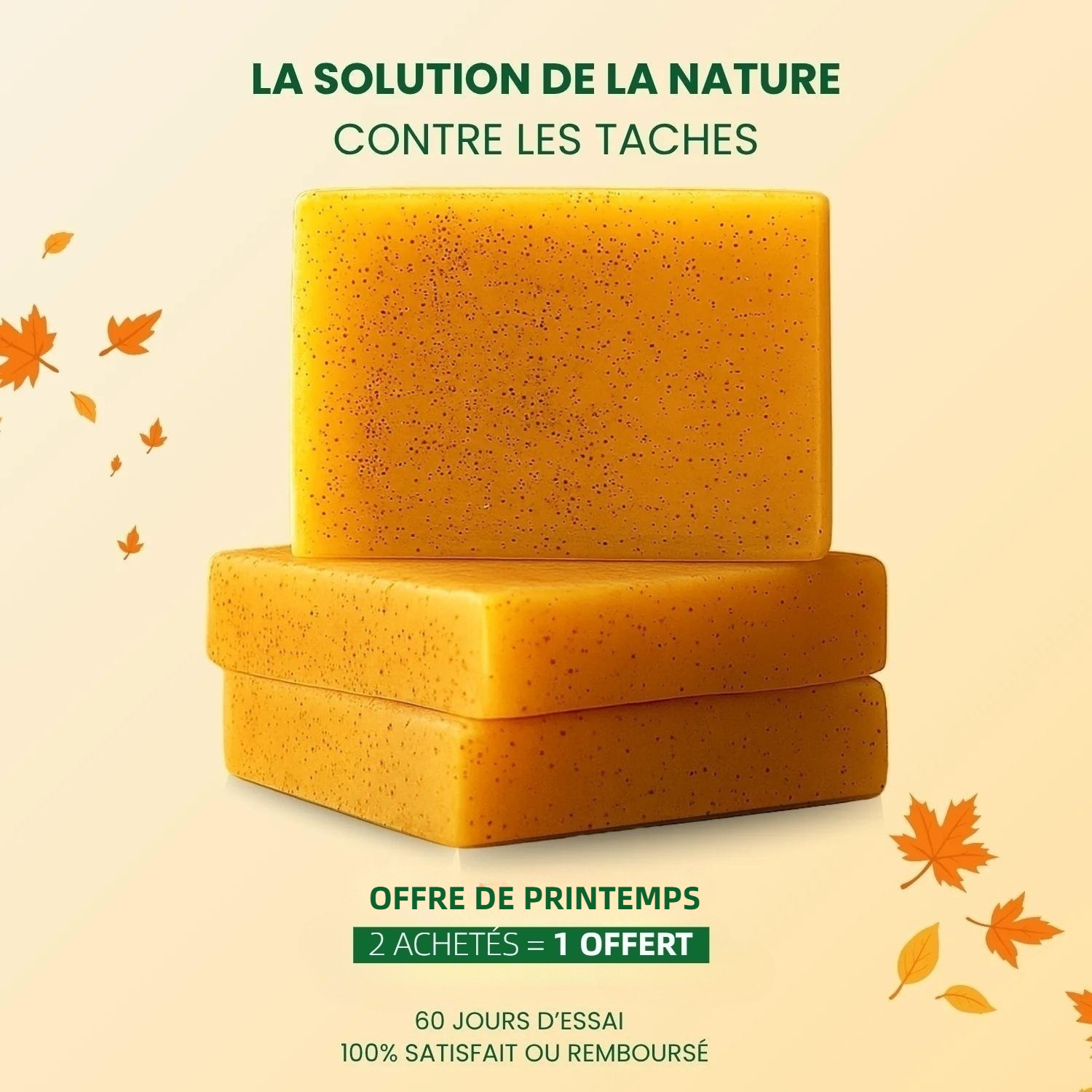 Savon anti-taches au curcuma