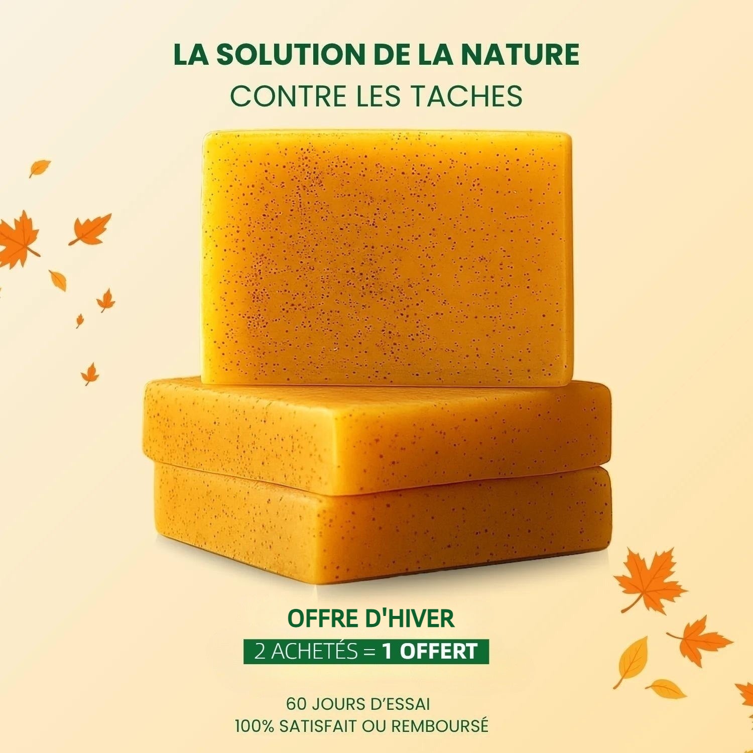 Savon anti-taches au curcuma